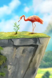 cliff flamingo grain