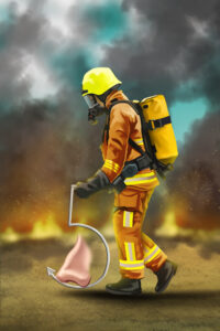 firefigter_ hook_ nose