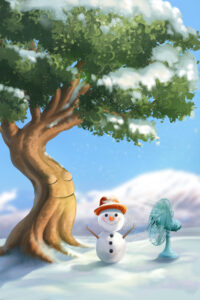 tree_snowman_fan
